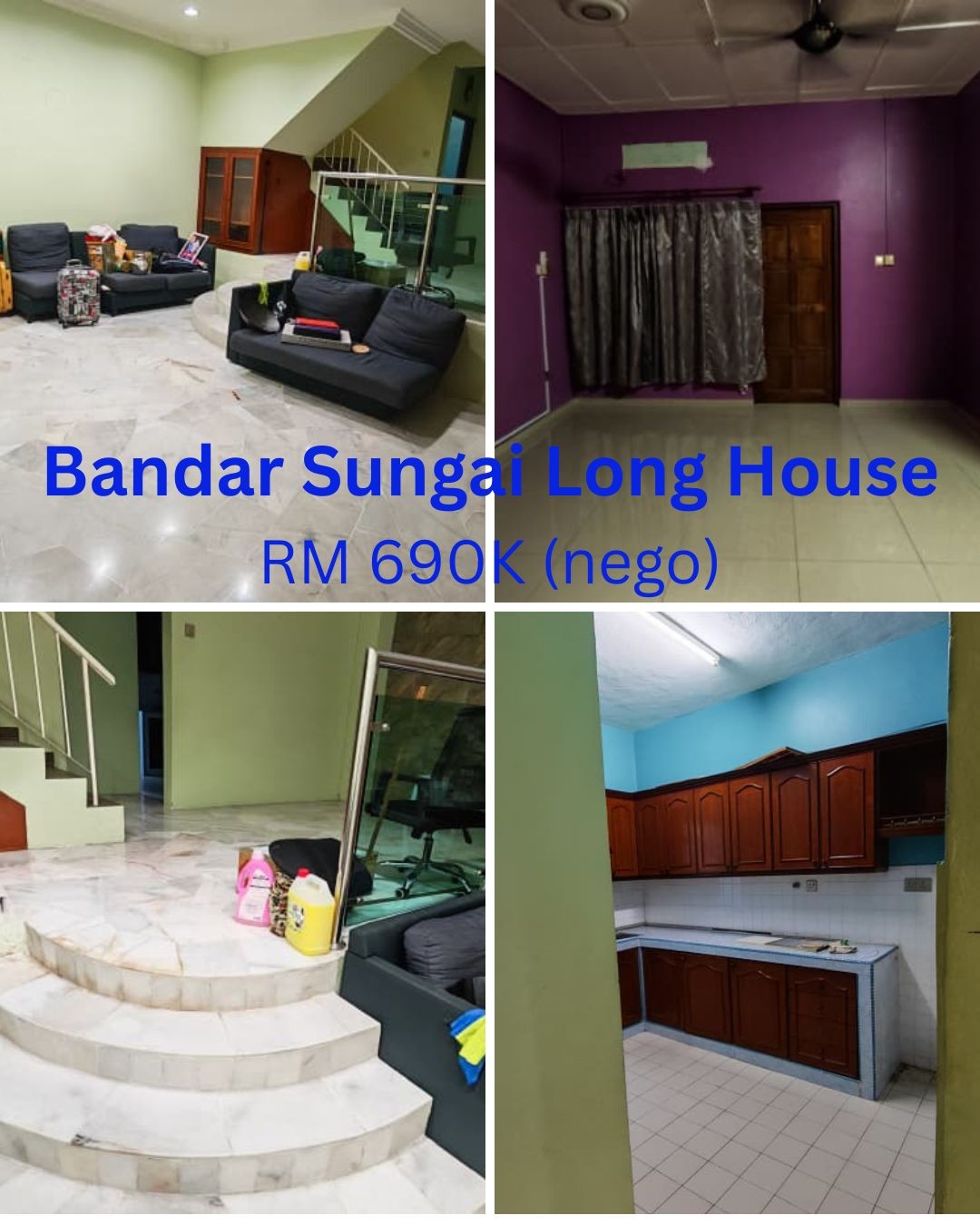 Kajang Bandar Sungai Long Double Storey House